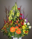 Garden Urn Wreath